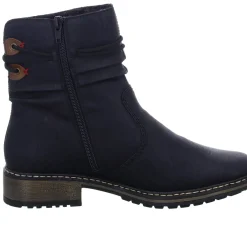 Rieker Schlupf-/Reißverschlußstiefelette Warmfutter bis 35mm Absatz (casual)
