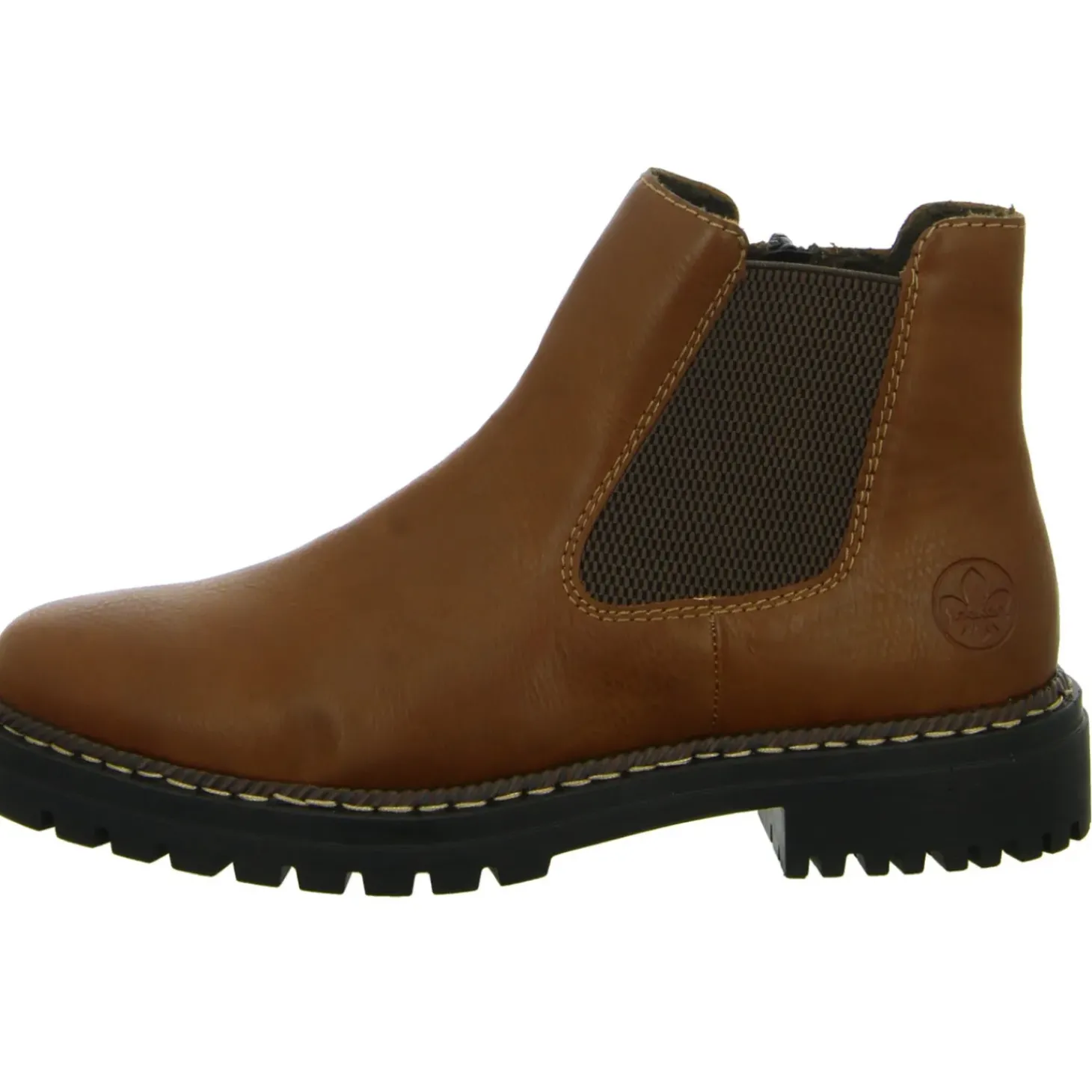 Rieker Schlupf-/Reißverschlußstiefelette Warmfutter bis 35mm Absatz (casual)