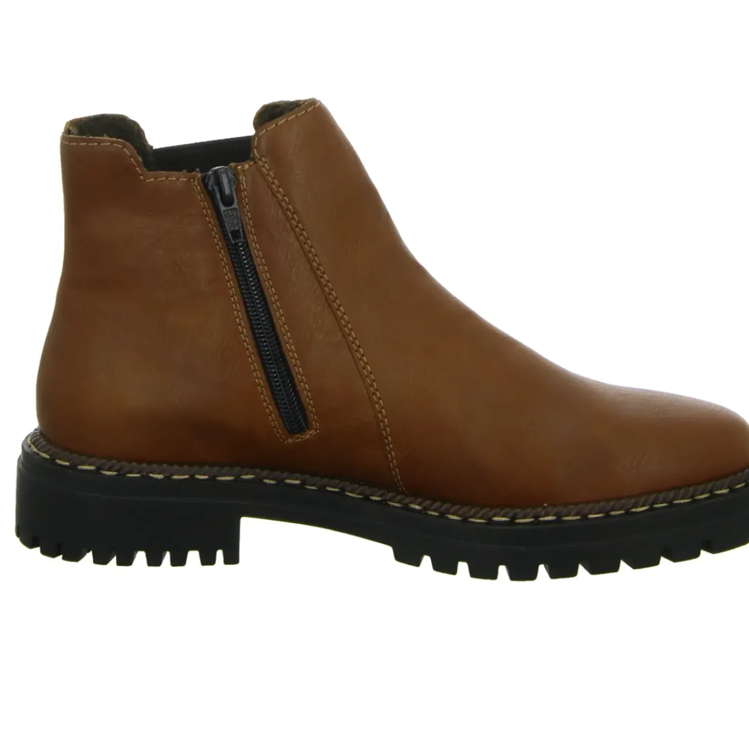 Rieker Schlupf-/Reißverschlußstiefelette Warmfutter bis 35mm Absatz (casual)