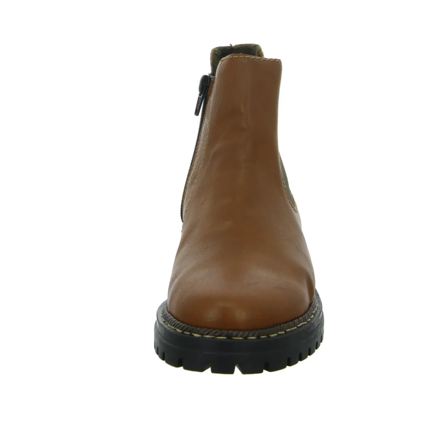 Rieker Schlupf-/Reißverschlußstiefelette Warmfutter bis 35mm Absatz (casual)