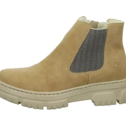Rieker Schlupf-/Reißverschlußstiefelette Warmfutter bis 35mm Absatz (casual)