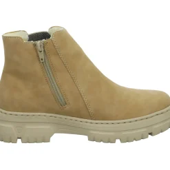 Rieker Schlupf-/Reißverschlußstiefelette Warmfutter bis 35mm Absatz (casual)