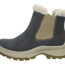 Rieker Schlupf-/Reißverschlußstiefelette Warmfutter bis 35mm Absatz (casual)