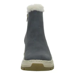 Rieker Schlupf-/Reißverschlußstiefelette Warmfutter bis 35mm Absatz (casual)