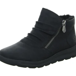 Rieker Schlupf-/Reißverschlußstiefelette Warmfutter bis 35mm Absatz (casual)
