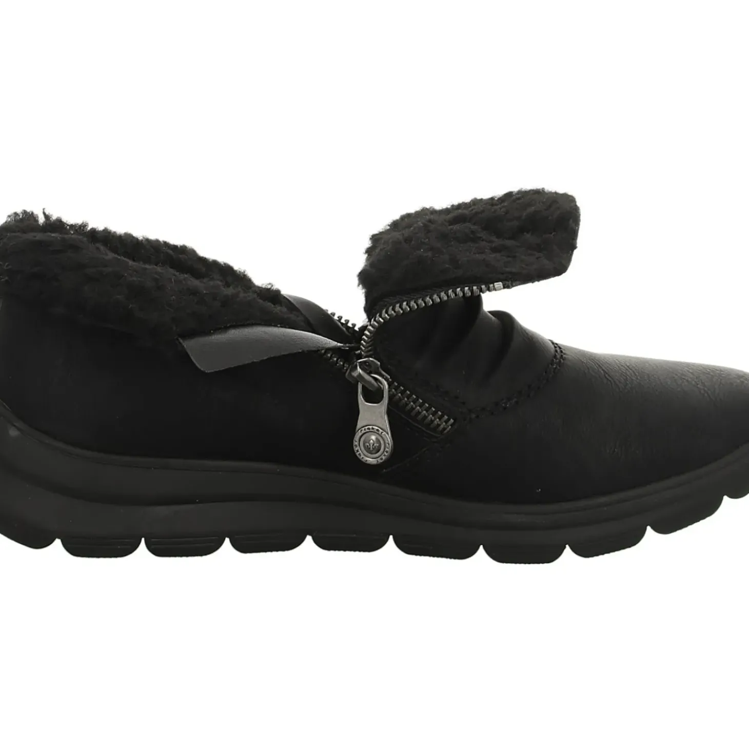 Rieker Schlupf-/Reißverschlußstiefelette Warmfutter bis 35mm Absatz (casual)