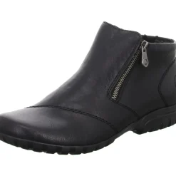 Rieker Schlupf-/Reißverschlußstiefelette Warmfutter bis 35mm Absatz (casual)