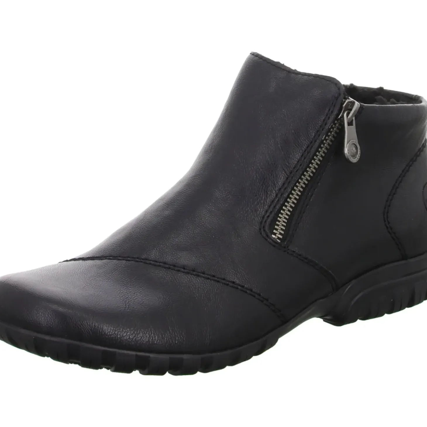 Rieker Schlupf-/Reißverschlußstiefelette Warmfutter bis 35mm Absatz (casual)