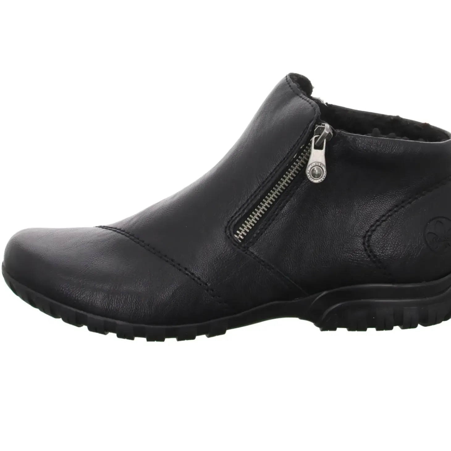 Rieker Schlupf-/Reißverschlußstiefelette Warmfutter bis 35mm Absatz (casual)