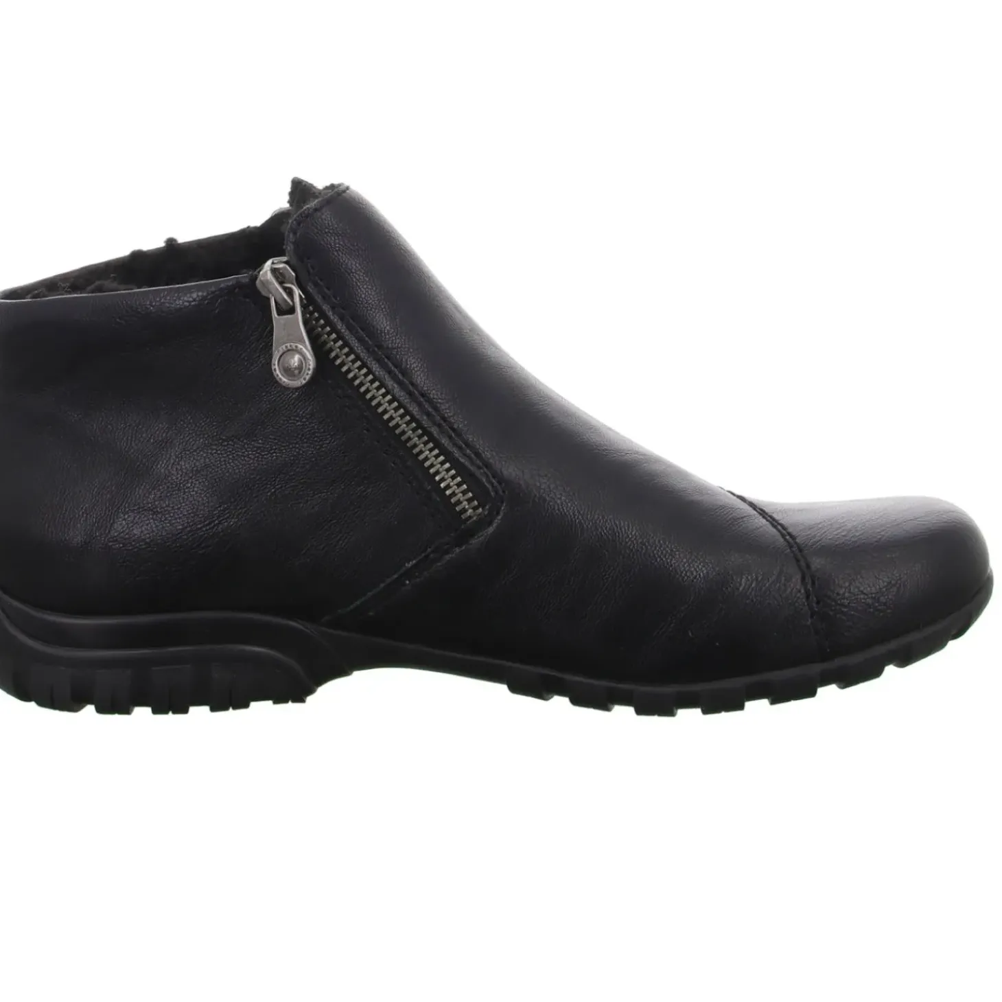 Rieker Schlupf-/Reißverschlußstiefelette Warmfutter bis 35mm Absatz (casual)