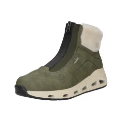 Rieker Schlupf-/Reißverschlußstiefelette Warmfutter bis 35mm Absatz (casual)