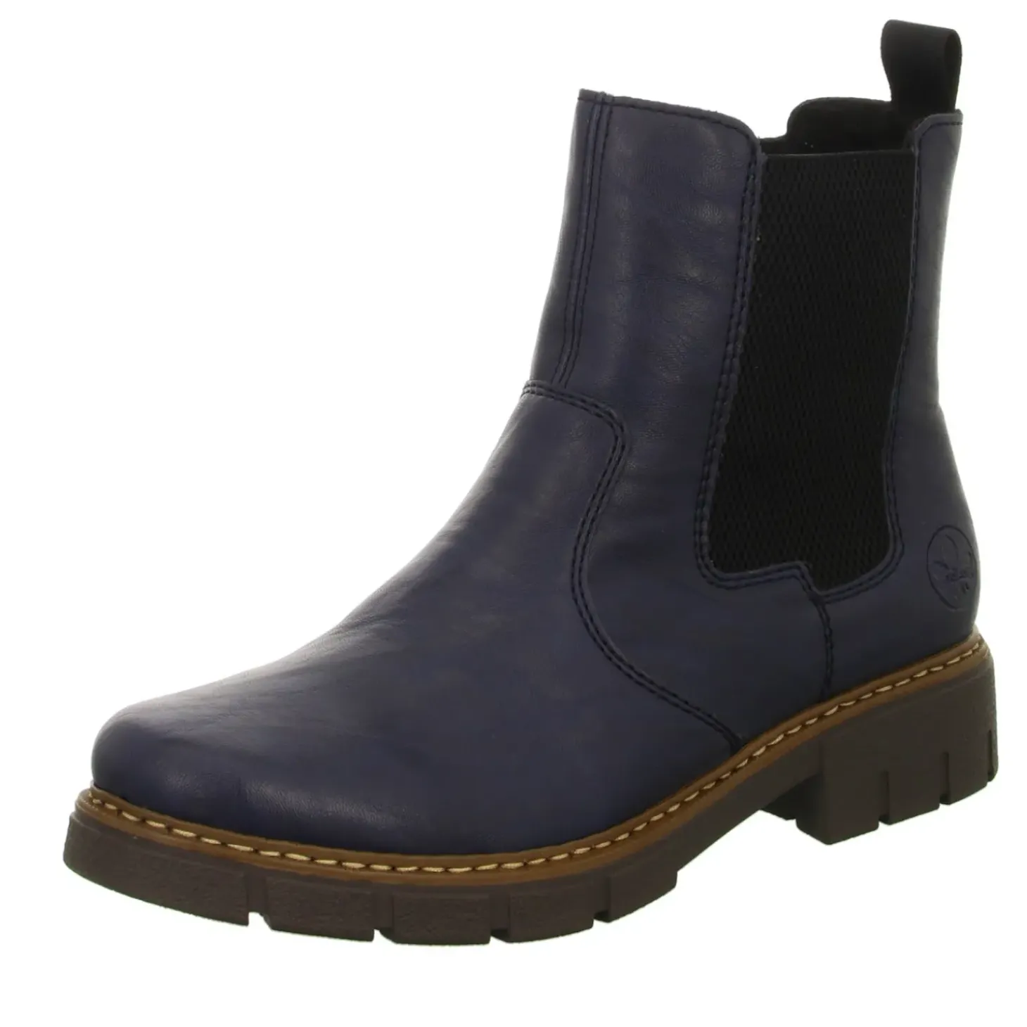 Rieker Schlupf-/Reißverschlußstiefelette Warmfutter bis 35mm Absatz (casual)