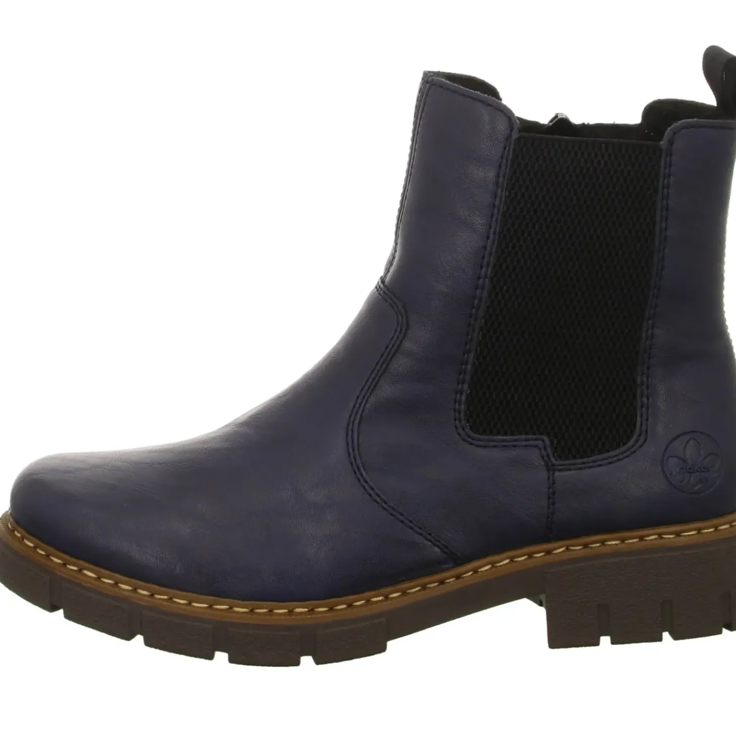Rieker Schlupf-/Reißverschlußstiefelette Warmfutter bis 35mm Absatz (casual)
