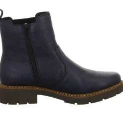 Rieker Schlupf-/Reißverschlußstiefelette Warmfutter bis 35mm Absatz (casual)