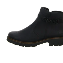Rieker Schlupf-/Reißverschlußstiefelette Warmfutter bis 35mm Absatz (casual)