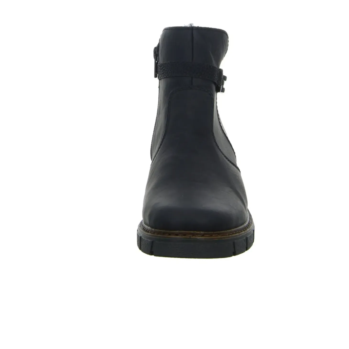 Rieker Schlupf-/Reißverschlußstiefelette Warmfutter bis 35mm Absatz (casual)