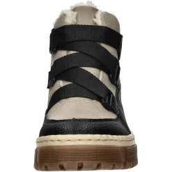 Rieker Schlupf-/Reißverschlußstiefelette Warmfutter bis 35mm Absatz (casual)