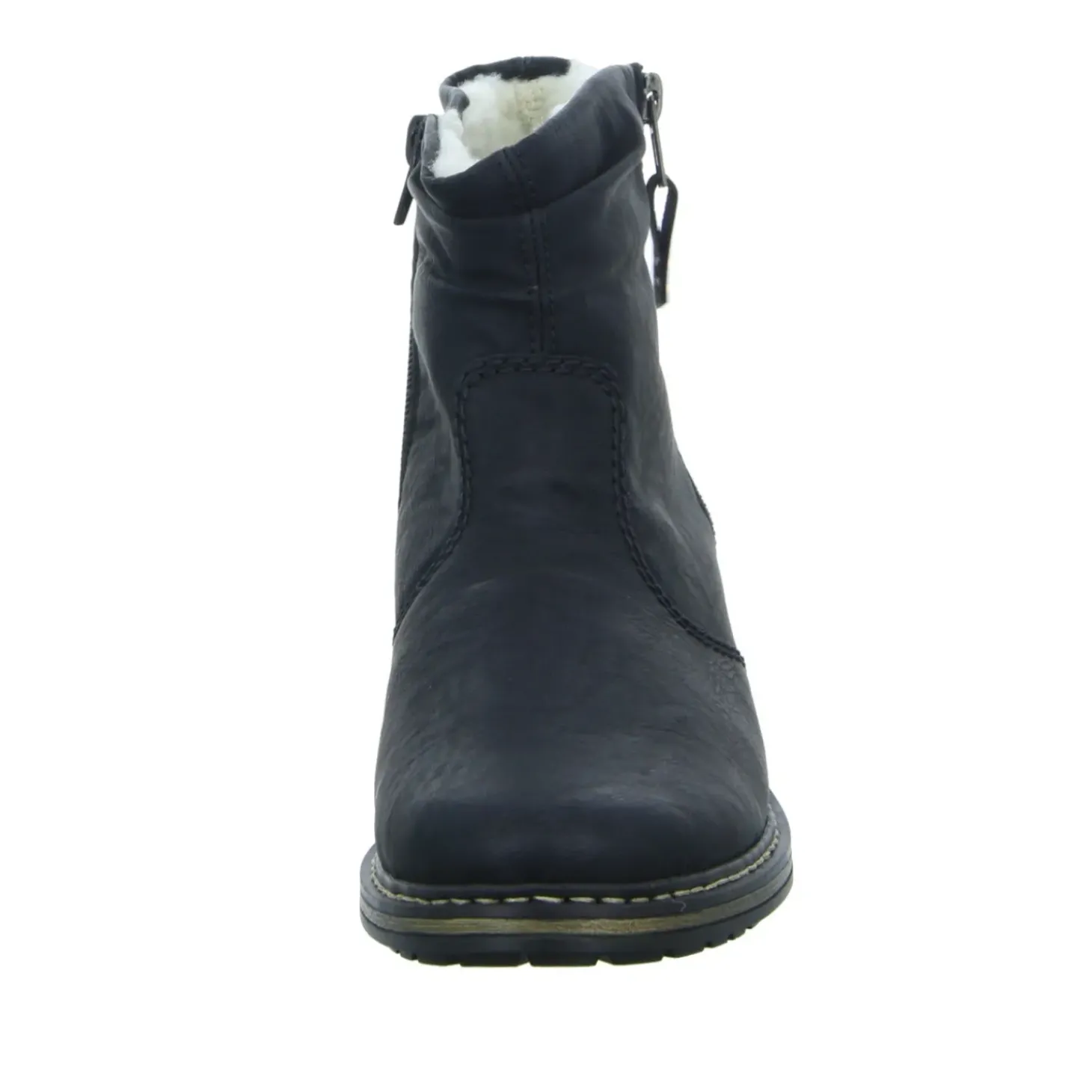 Rieker Schlupf-/Reißverschlußstiefelette Warmfutter bis 35mm Absatz (casual)