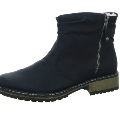 Rieker Schlupf-/Reißverschlußstiefelette Warmfutter bis 35mm Absatz (casual)