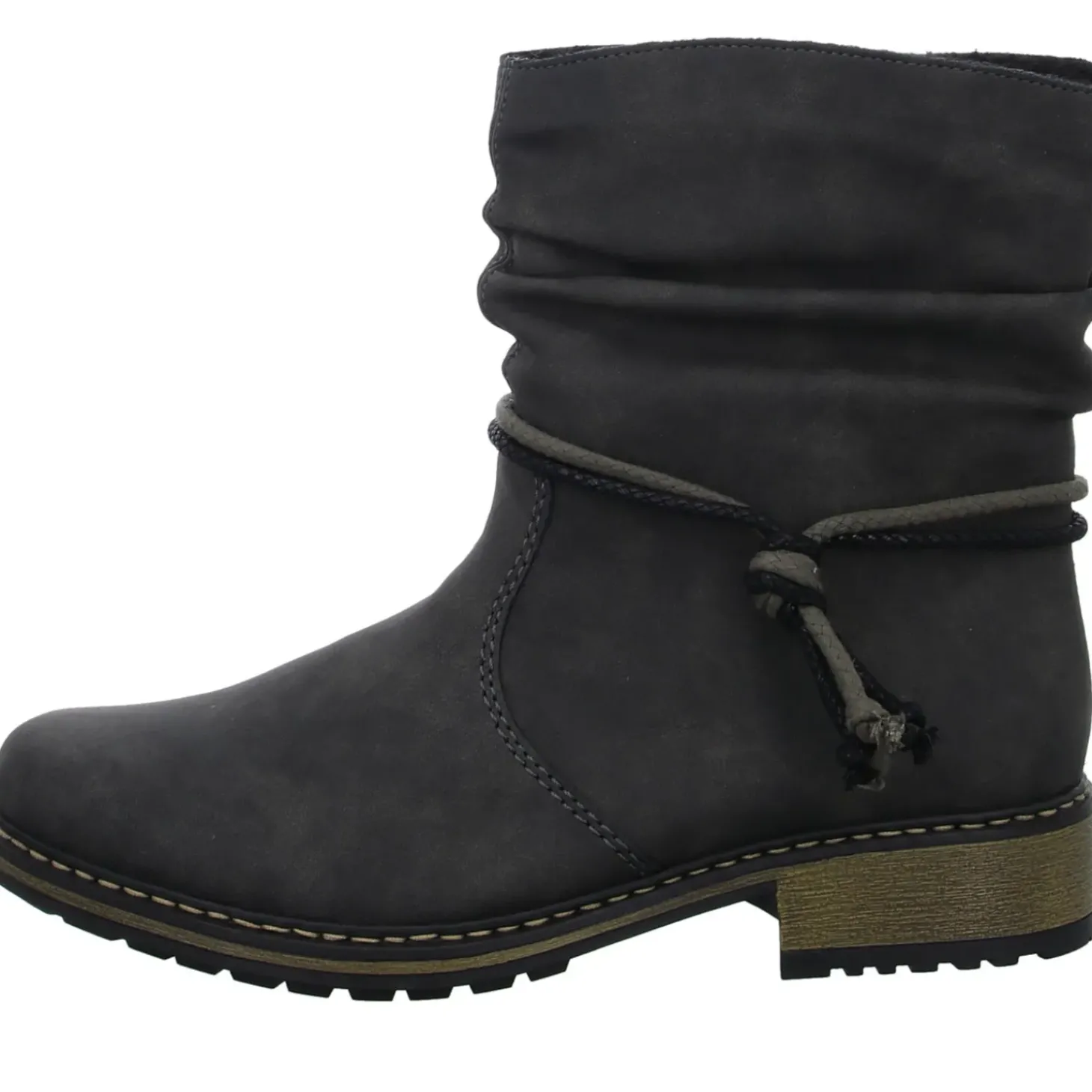 Rieker Schlupf-/Reißverschlußstiefelette Warmfutter bis 35mm Absatz (casual)