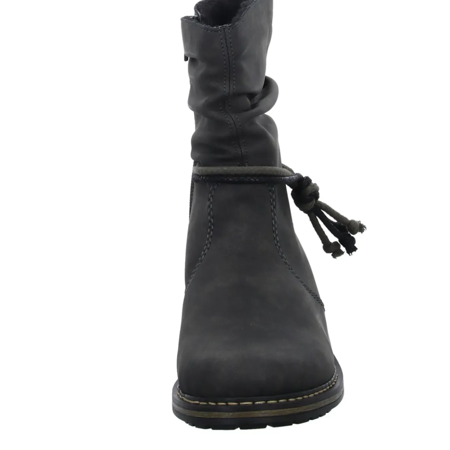 Rieker Schlupf-/Reißverschlußstiefelette Warmfutter bis 35mm Absatz (casual)
