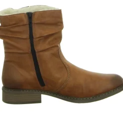 Rieker Schlupf-/Reißverschlußstiefelette Warmfutter bis 35mm Absatz (casual)