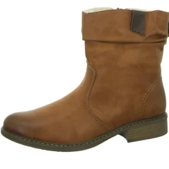 Rieker Schlupf-/Reißverschlußstiefelette Warmfutter bis 35mm Absatz (casual)