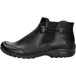 Rieker Schlupf-/Reißverschlußstiefelette Warmfutter bis 35mm Absatz (casual)