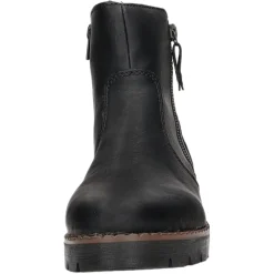 Rieker Schlupf-/Reißverschlußstiefelette Warmfutter bis 35mm Absatz (casual)