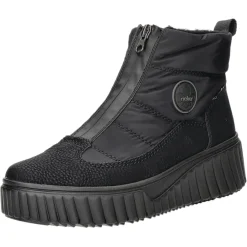 Rieker Schlupf-/Reißverschlußstiefelette Warmfutter bis 35mm Absatz (casual)