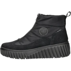 Rieker Schlupf-/Reißverschlußstiefelette Warmfutter bis 35mm Absatz (casual)