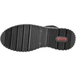 Rieker Schlupf-/Reißverschlußstiefelette Warmfutter bis 35mm Absatz (casual)