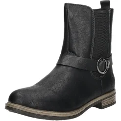 Rieker Schlupf-/Reißverschlußstiefelette Warmfutter bis 35mm Absatz (casual)