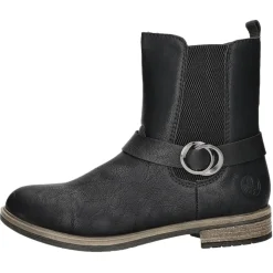 Rieker Schlupf-/Reißverschlußstiefelette Warmfutter bis 35mm Absatz (casual)