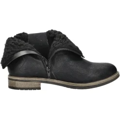 Rieker Schlupf-/Reißverschlußstiefelette Warmfutter bis 35mm Absatz (casual)