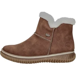 Rieker Schlupf-/Reißverschlußstiefelette Warmfutter bis 35mm Absatz (casual)