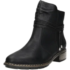 Rieker Schlupf-/Reißverschlußstiefelette Warmfutter bis 35mm Absatz (casual)