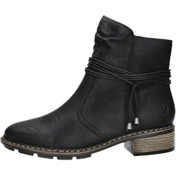 Rieker Schlupf-/Reißverschlußstiefelette Warmfutter bis 35mm Absatz (casual)