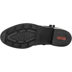 Rieker Schlupf-/Reißverschlußstiefelette Warmfutter bis 35mm Absatz (casual)