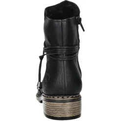 Rieker Schlupf-/Reißverschlußstiefelette Warmfutter bis 35mm Absatz (casual)