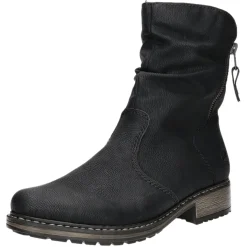 Rieker Schlupf-/Reißverschlußstiefelette Warmfutter bis 35mm Absatz (casual)