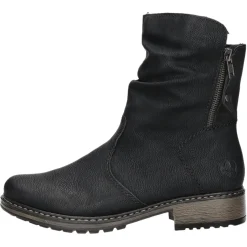 Rieker Schlupf-/Reißverschlußstiefelette Warmfutter bis 35mm Absatz (casual)