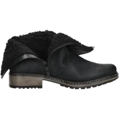 Rieker Schlupf-/Reißverschlußstiefelette Warmfutter bis 35mm Absatz (casual)