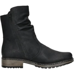 Rieker Schlupf-/Reißverschlußstiefelette Warmfutter bis 35mm Absatz (casual)