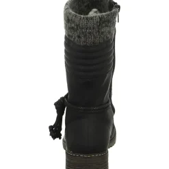 Rieker Schlupf-/Reißverschlußstiefelette Warmfutter bis 35mm Absatz (casual)