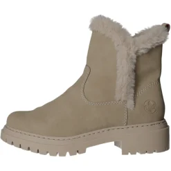 Rieker Schlupf-/Reißverschlußstiefelette Warmfutter bis 35mm Absatz (casual)