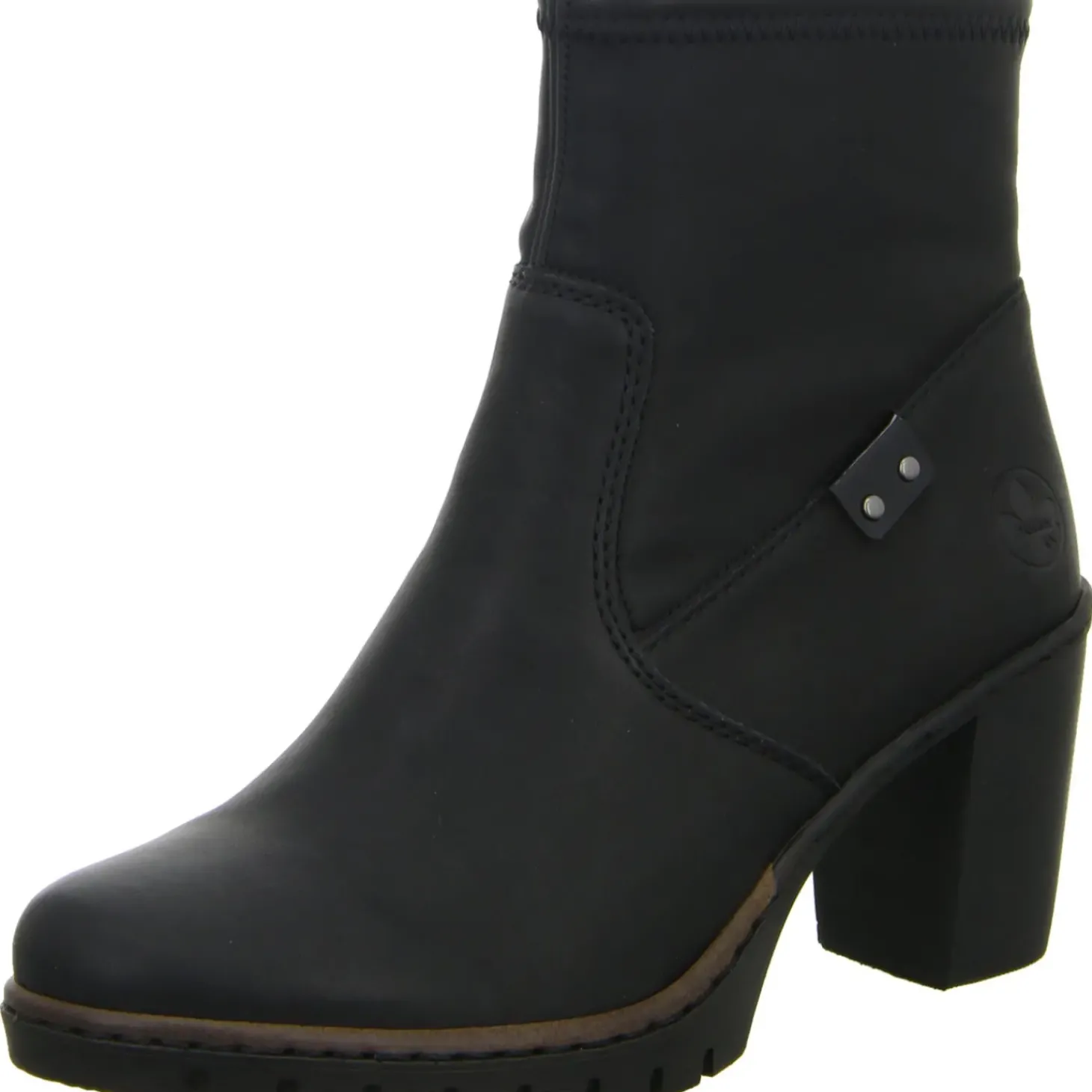 Rieker Schlupf-/Reißverschlußstiefelette Warmfutter ab 35mm Absatz