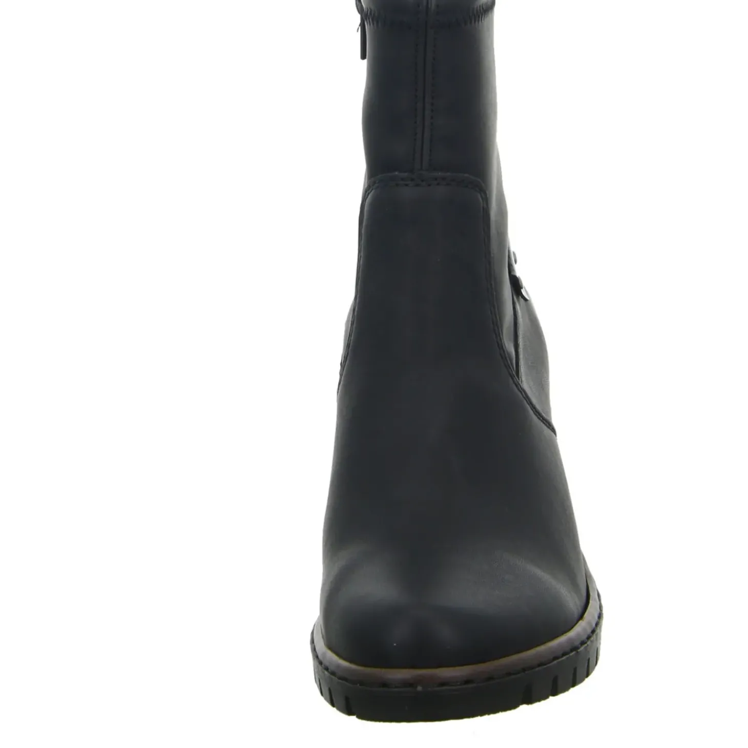 Rieker Schlupf-/Reißverschlußstiefelette Warmfutter ab 35mm Absatz