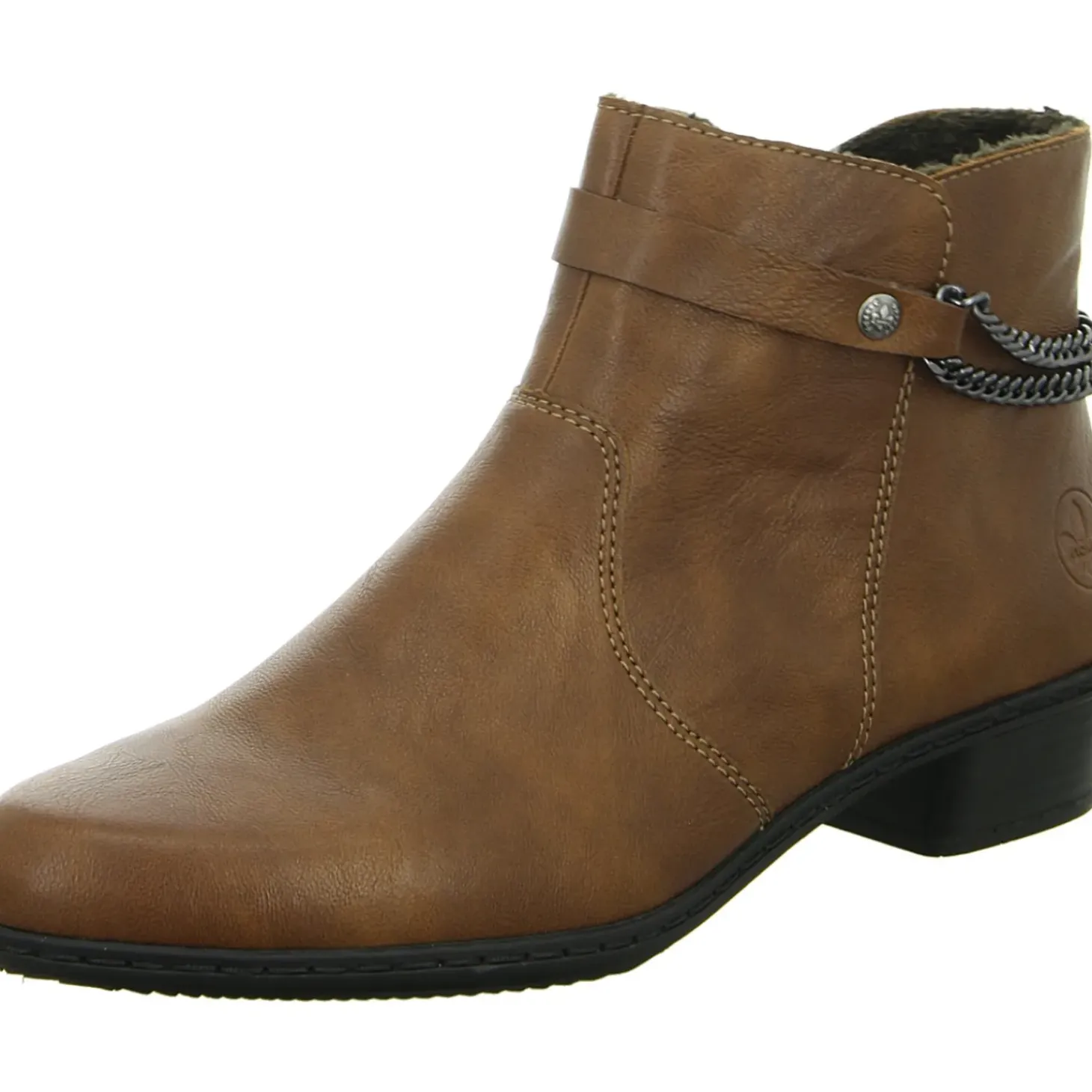 Rieker Schlupf-/Reißverschlußstiefelette Warmfutter ab 35mm Absatz