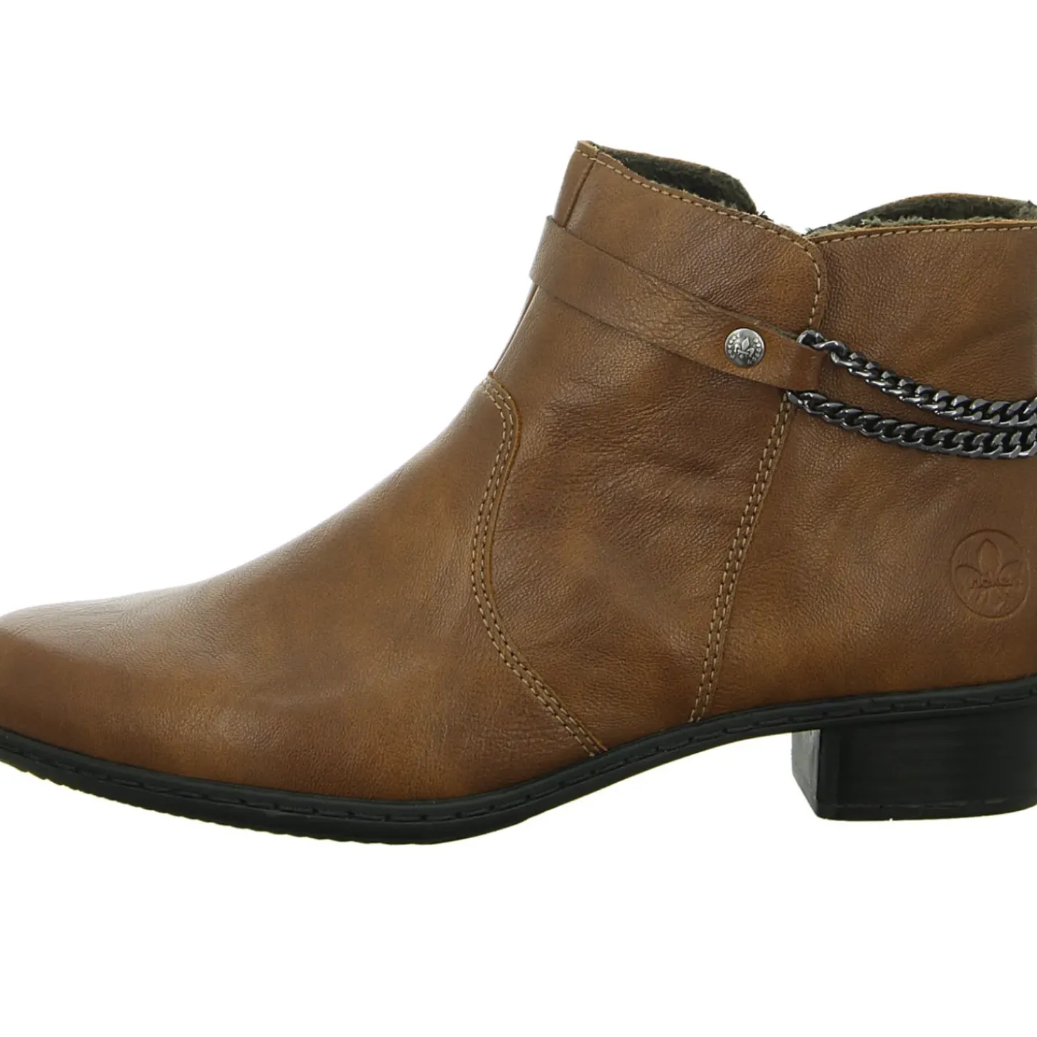 Rieker Schlupf-/Reißverschlußstiefelette Warmfutter ab 35mm Absatz